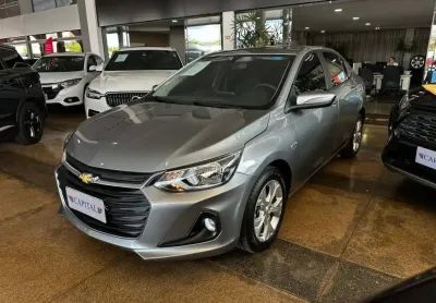Chevrolet onix 1.0 turbo flex plus ltz automático - prata - 2023/2024
