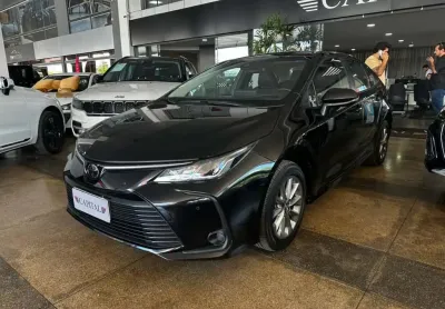Toyota corolla 2.0 vvt-ie flex gli direct shift - preta - 2022/2023