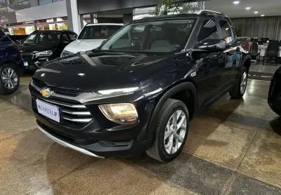 Chevrolet montana 1.2 turbo ltz flex automático  - azul - 2023/2024