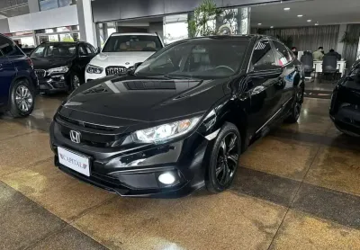 Honda civic 2.0 16v flexone sport 4p cvt - preta - 2021/2021