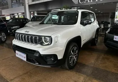 Jeep renegade 1.3 t270 turbo flex longitude at6 - branca - 2023/2024
