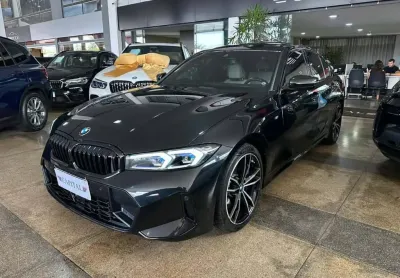 Bmw 320i 2.0 16v turbo flex m sport automático - preta - 2022/2023