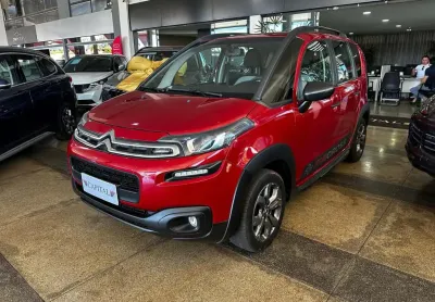 Citroën aircross 1.6 vti 120 flex live manual - vermelha - 2018/2019
