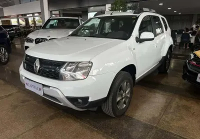 Renault duster 2.0 16v hi-flex dynamique manual - branca - 2018/2019