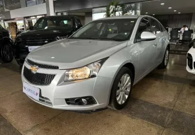 Chevrolet Cruze 1.8 LTZ 16V FLEX 4P AUTOMÁTICO - Prata - 2013/2014