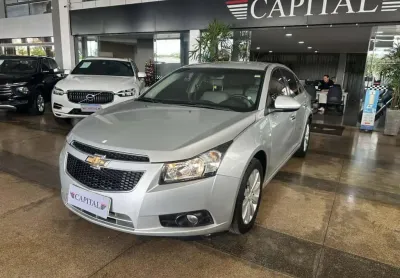 Chevrolet cruze 1.8 ltz 16v flex 4p automático - prata - 2013/2014