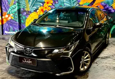 Toyota corolla gli 20 - preta - 2022/2023