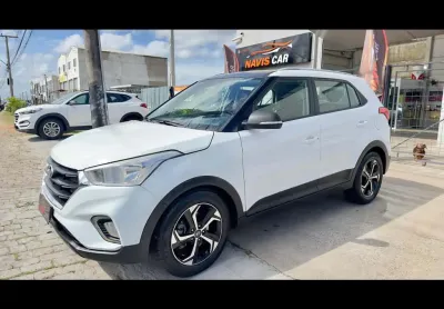 Hyundai creta smart plus 1.6 16v flex aut.  - branca - 2020/2021
