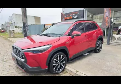 Toyota corolla cross xrx 1.8 16v aut. (híbrido) - vermelha - 2021/2022