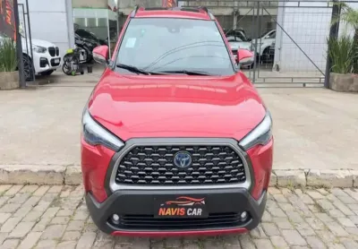 Toyota corolla cross xrx 1.8 16v aut. (híbrido) - vermelha - 2021/2022
