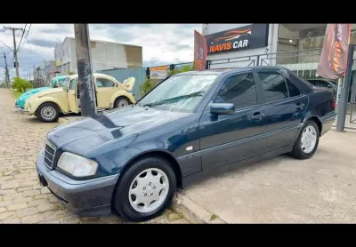Mercedes-benz c-180 classic/classic plus/elegance - preta - 1997/1998