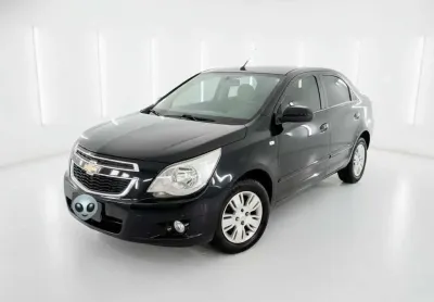 Chevrolet cobalt ltz 1.8 8v econo.flex 4p mec.  - preta - 2013/2014
