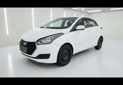 Hyundai hb20 comfort plus 1.0 tb flex 12v mec.  - branca - 2019/2019