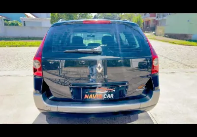 Renault mégane grand tour megane grand tour dynamique 2.0 16v mec.  - preta - 2008/2008