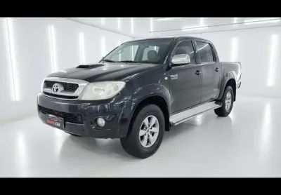 Toyota hilux cd srv d4-d 4x4 3.0  tdi dies  - preta - 2009/2009