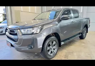 Toyota hilux hilux sr 4x4 2.8 tdi diesel aut.  - cinza - 2024/2024