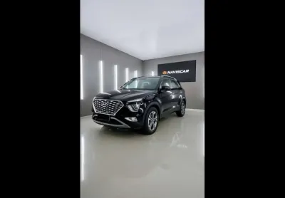 Hyundai creta limited 1.0 tb 12v flex aut.  - preta - 2023/2024