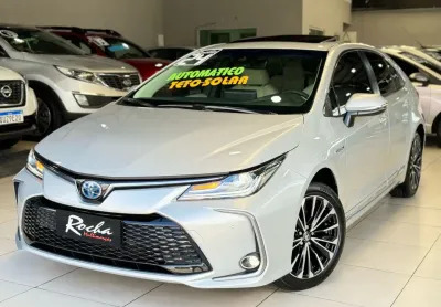 Toyota corolla altis premium 1.8 híbrido cvt com todas revisões feitas e garantia de fábrica 