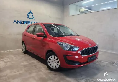 Ford ka 1.0 se flex 5p  - vermelha - 2020/2021