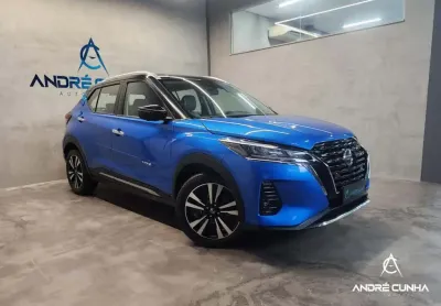 Nissan kicks exclusive 1.6 16v flex aut.  - azul - 2021/2022