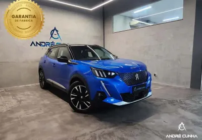 Peugeot 2008 e-2008 gt aut. ( elétrico) - azul - 2022/2023