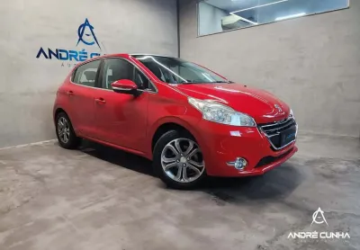 Peugeot 208 griffe - vermelha - 2015/2016