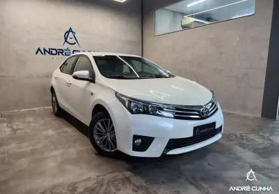 Toyota corolla xei 2.0 flex 16v aut. - branca - 2015/2016