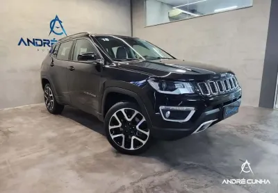 Jeep compass limited 2.0 4x4 diesel 16v aut.  - preta - 2018/2018