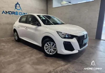 Peugeot 208 active 1.0 - branca - 2025/2025