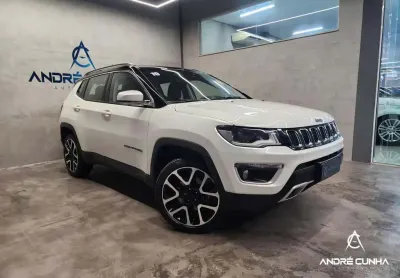 Jeep compass limited 2.0 4x4 diesel 16v aut.  - branca - 2019/2019