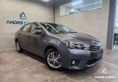 Toyota corolla xei 2.0 flex 16v aut.  - cinza - 2014/2015