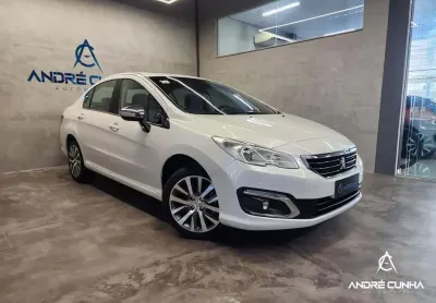 Peugeot 408 roland garros 1.6 tb flex 16v 4p aut  - branca - 2017/2018