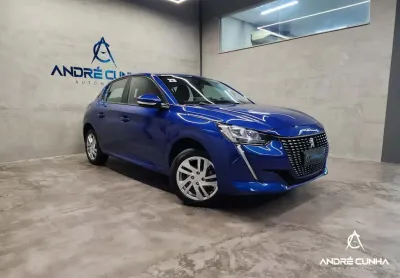 Peugeot 208 active 1.6 flex 16v 5p aut.  - azul - 2022/2023