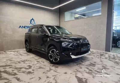 Citroën aircross shine 1.0 flex tb 200 aut. - preta - 2024/2025