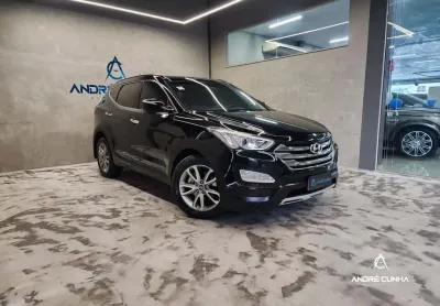 Hyundai santa fé gls 3.3 v6 4x4 tiptronic  - preta - 2013/2014