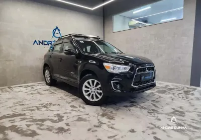 Mitsubishi asx 2.0 16v 4x4 160cv aut.  - preta - 2014/2015