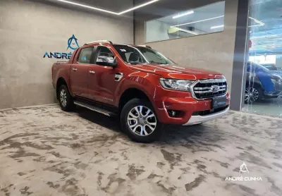 Ford ranger limited 3.2 4x4 cd diesel aut. - vermelha - 2019/2020
