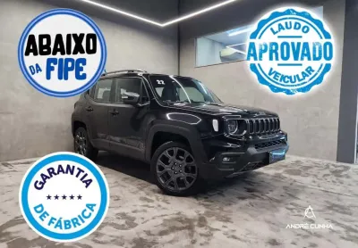 Jeep Renegade S T270 1.3 TB 4x4 Flex Aut.  - Preta - 2022/2022
