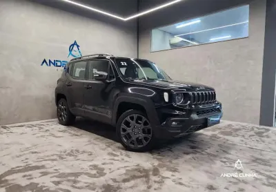 Jeep renegade s t270 1.3 tb 4x4 flex aut.  - preta - 2022/2022