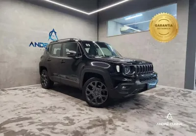 Jeep renegade s t270 1.3 tb 4x4 flex aut.  - preta - 2022/2022
