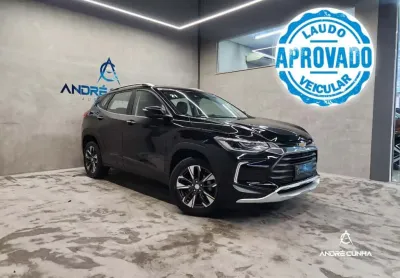 Chevrolet tracker premier 1.2 turbo 12v flex aut.  - preta - 2020/2021