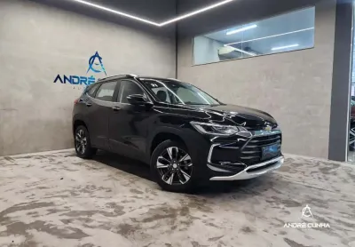 Chevrolet tracker premier 1.2 turbo 12v flex aut.  - preta - 2020/2021