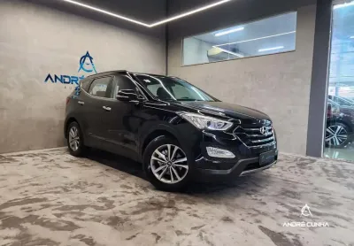 Hyundai santa fe/gls 3.3 v6 4x4 tiptronic  - preta - 2015/2016