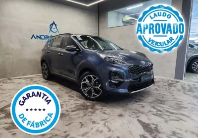 Kia Sportage EX 2.0 16V Flex Aut.  - Azul - 2021/2022