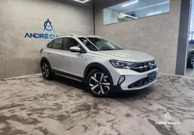 Volkswagen nivus highline 1.0 200 tsi flex aut.  - prata - 2021/2021