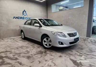 Toyota corolla xei 1.8/1.8 flex 16v mec.  - prata - 2009/2009