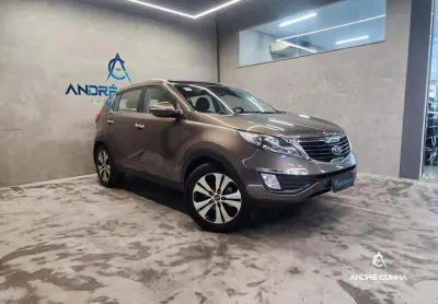 Kia sportage ex 2.0 16v/ 2.0 16v flex aut.  - marrom - 2012/2013