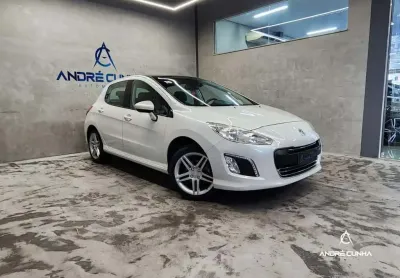 Peugeot 308 allure 2.0 flex 16v 5p aut.  - branca - 2015/2015