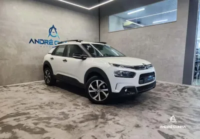 Citroën c4 cactus shine pack 1.6 turbo flex aut.  - branca - 2020/2021