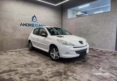 Peugeot 207 xr sport 1.4 flex 8v 5p  - branca - 2012/2013